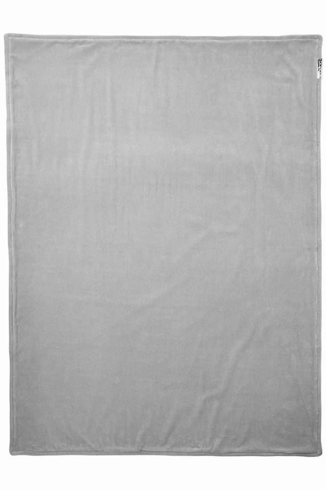 Meyco Deka Knit basic samet - Grey melange (obrázek 3)