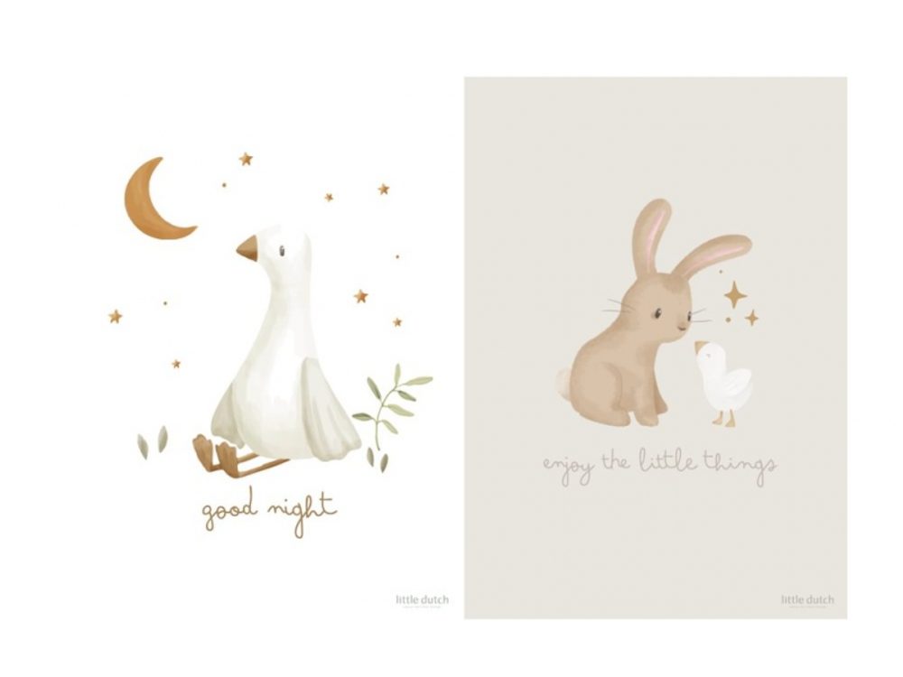 Little Dutch Plakát A3 Husa