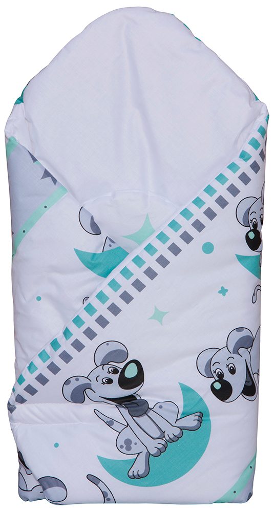 Scarlett Zavinovačka růžek Tigi tyrkysová