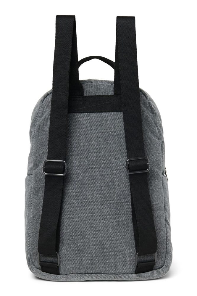 Studio Noos Denim Midi batůžek s přední kapsou Grey (obrázek 4)