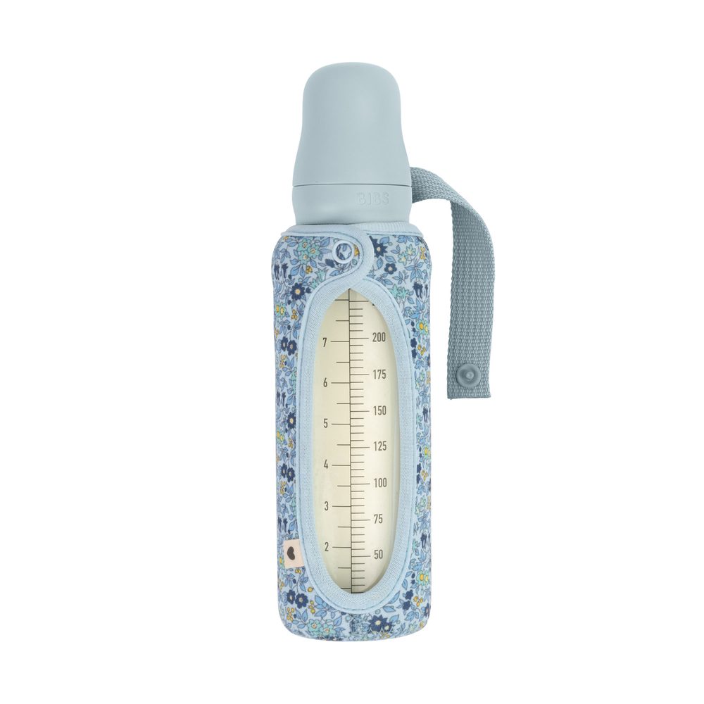 BIBS x Liberty obal na lahev velký - Baby Blue