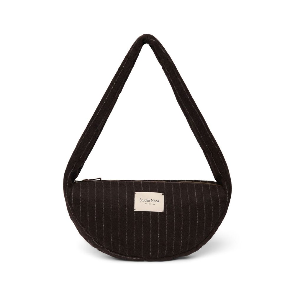 Studio Noos Flannel Chalkstripe Mini Cross Body bag Brown