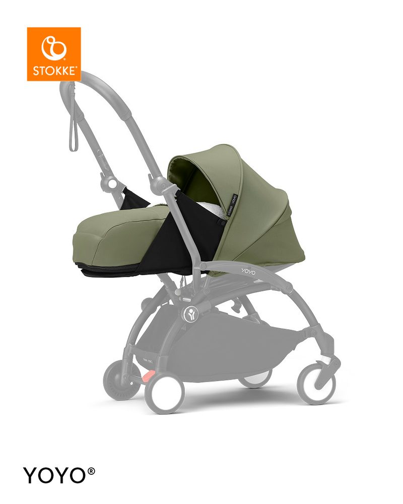 Stokke YOYO³ 0+ novorozenecká sada - Olive - korbičky