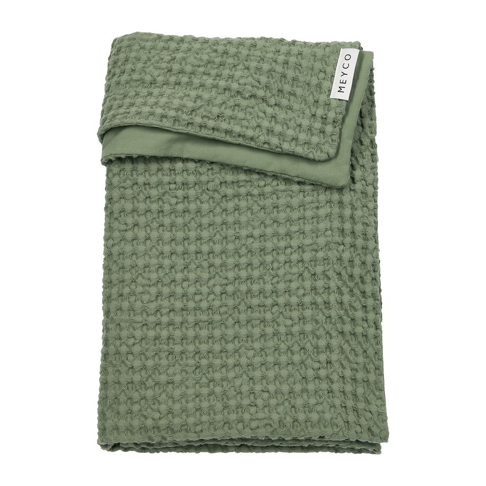 Meyco Deka Waffle bavlna - Olive Green