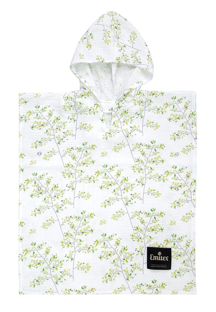Emitex Mušelínové pončo Pure Nature - věk 1-3