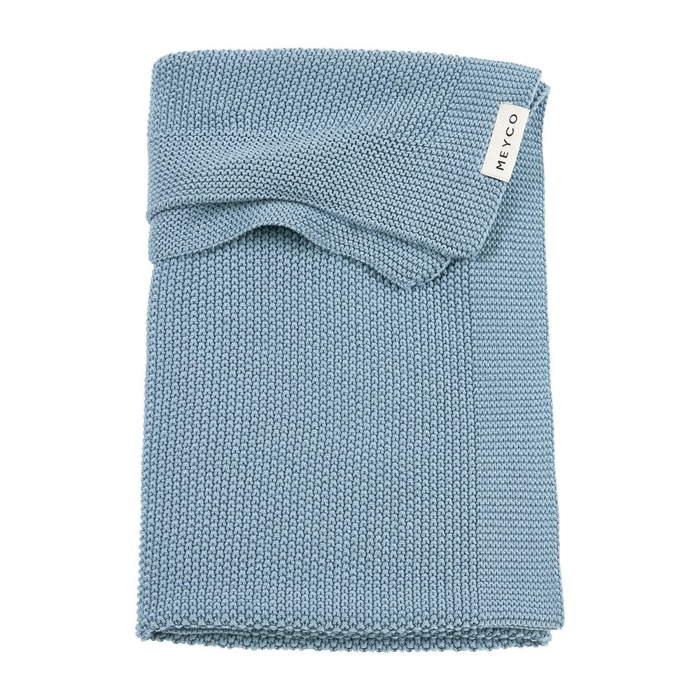 Meyco Deka Mini relief 75x100 - Jeans blue