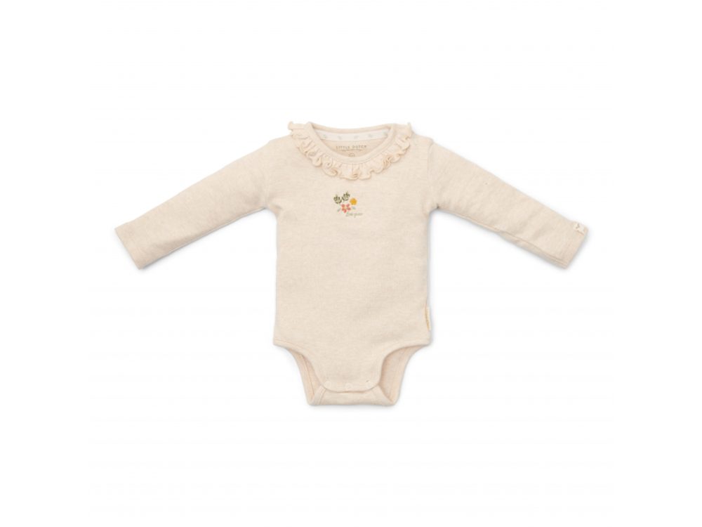 Little Dutch Body dlouhý rukáv Sand Melee vel. 50