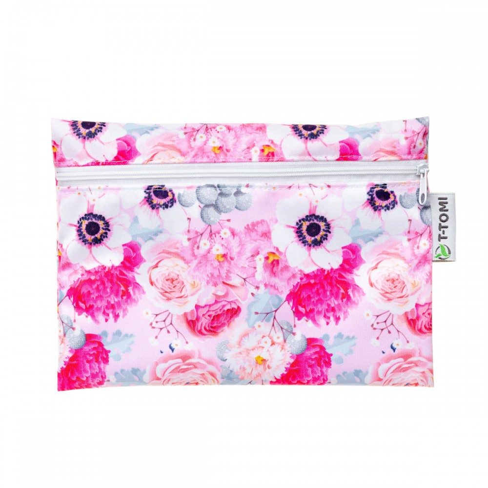 T-TOMI Nepromokavý pytlík, flowers