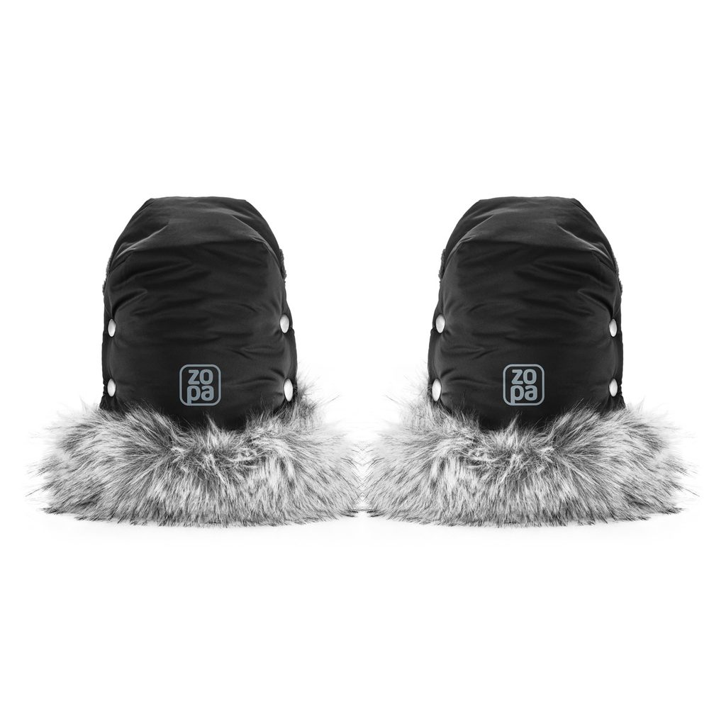 ZOPA Zimní rukavice Fluffy 2 - Arctic Black