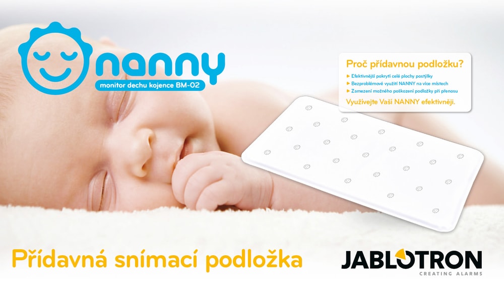 Jablotron Nanny náhradní deska k BM-02