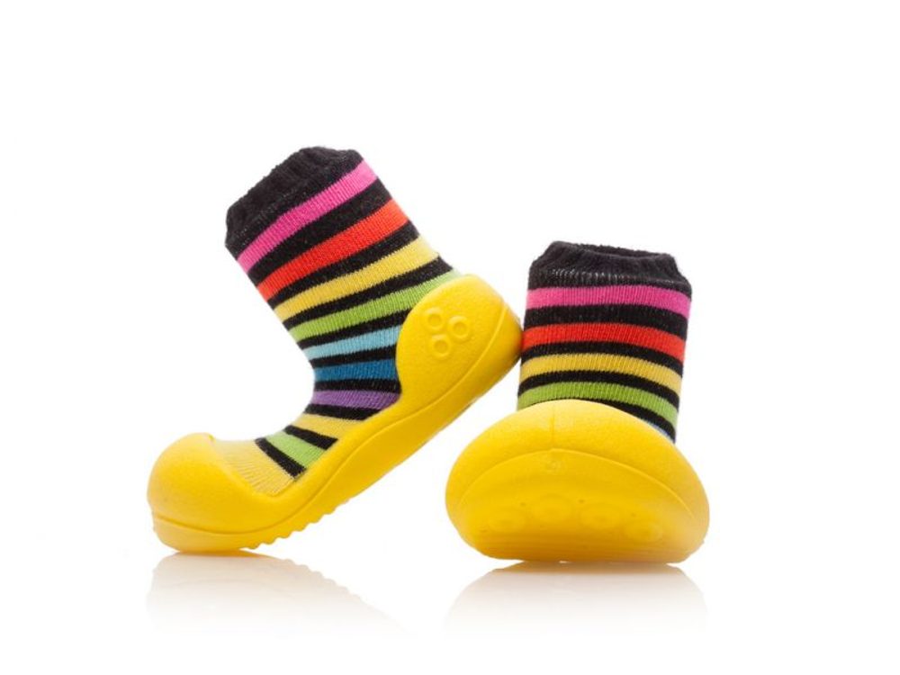 Attipas  botičky Rainbow - yellow S / 108㎜ / US 3.5 / Euro 19