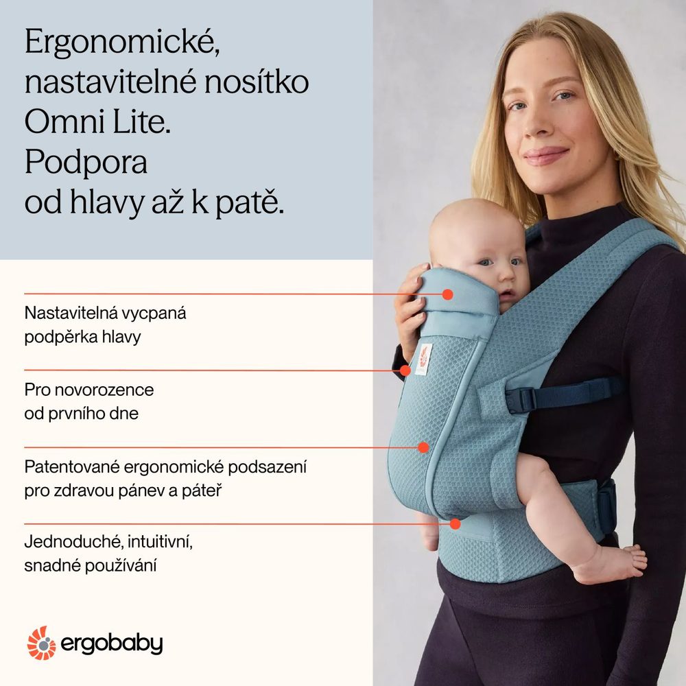Ergobaby Nosítko OMNI LITE Mesh (obrázek 8)