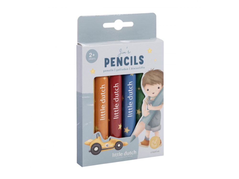 Little Dutch Pastelky 6 ks Jim