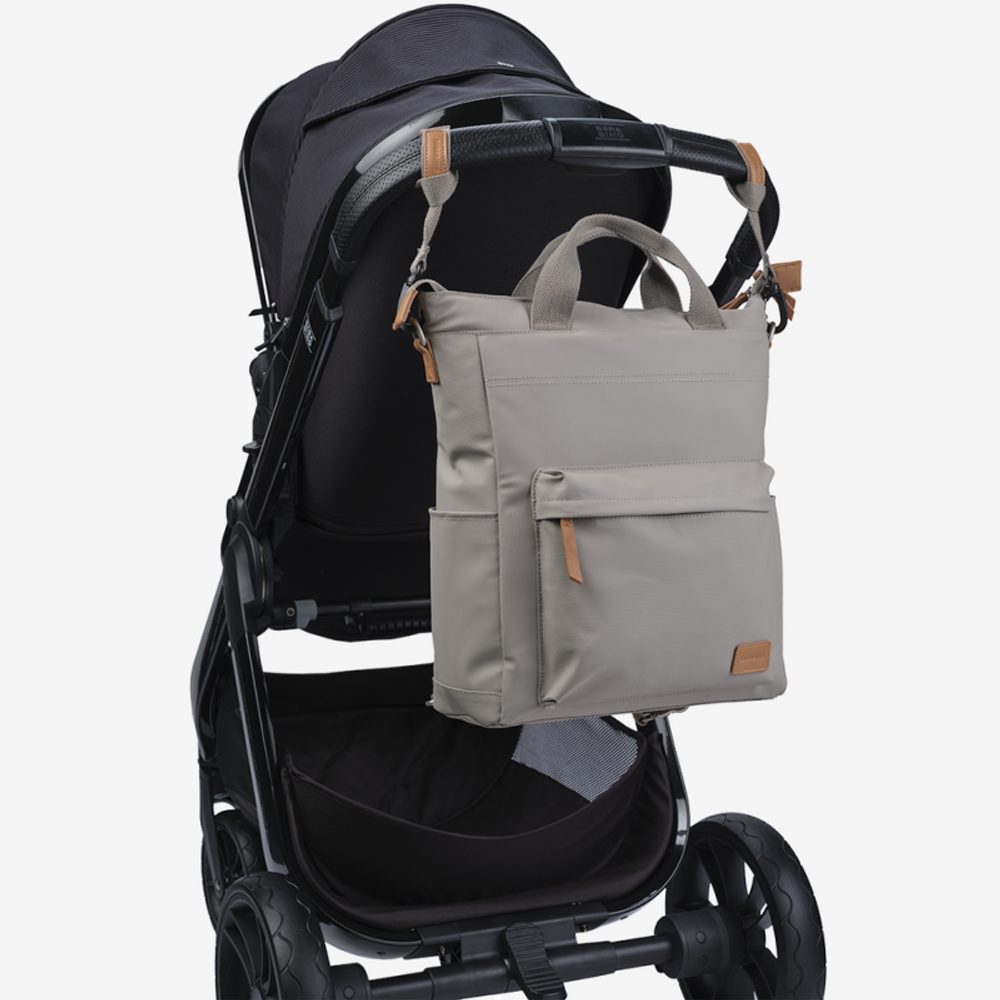 BabaBing DayTripper Pac přebalovací taška /batoh, Warm Grey Beige - NOVINKA (obrázek 6)