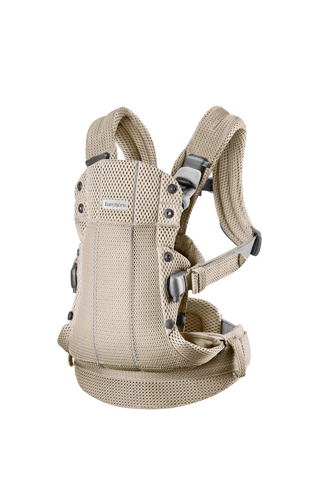Babybjörn nosítko HARMONY Gray beige 3D Mesh