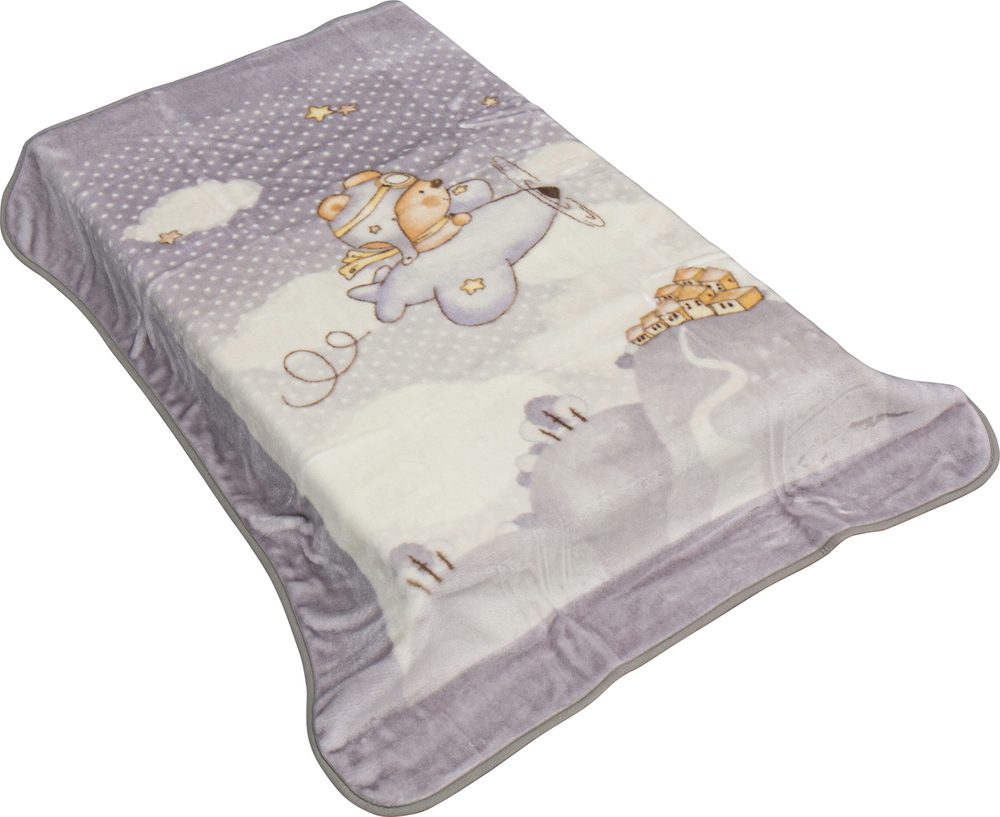 Scarlett Španělská deka 6378 šedá 110x140cm