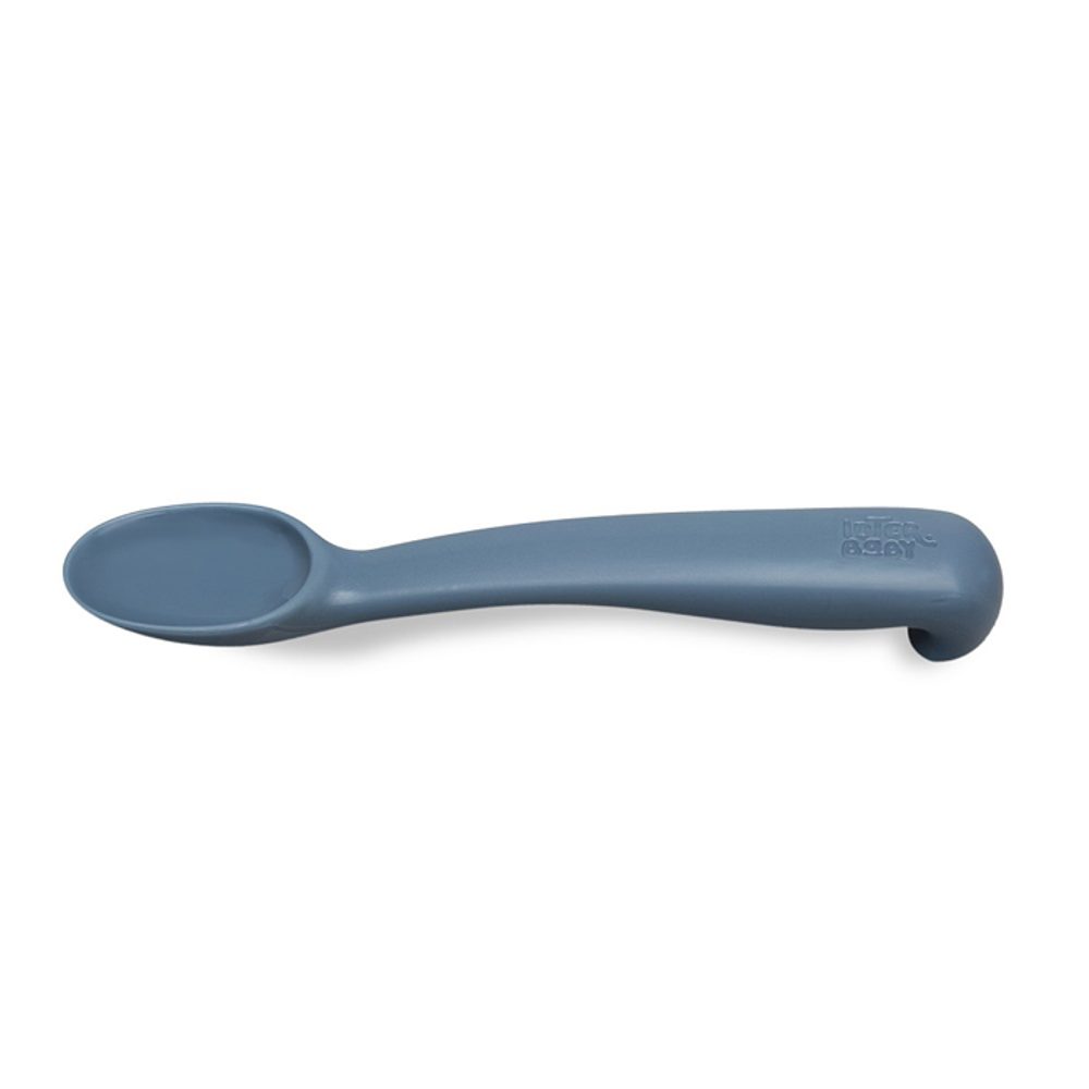 Interbaby JÍDELNÍ SET silikonový - modrý (obrázek 10)