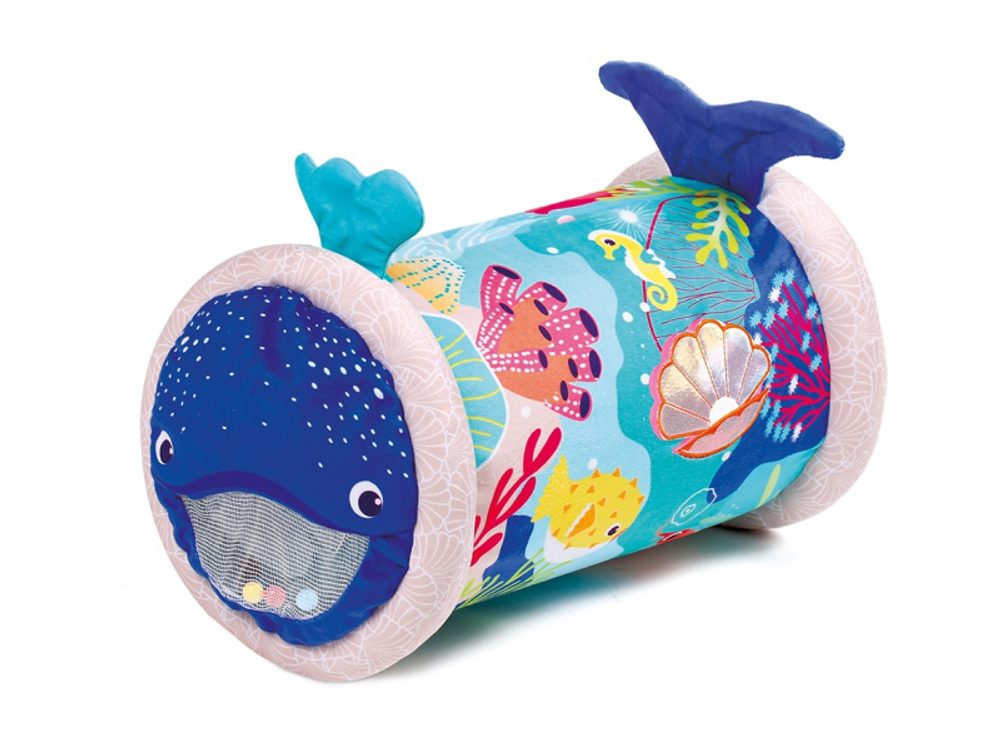 Ludi Nafukovací válec s aktivitami Velryba