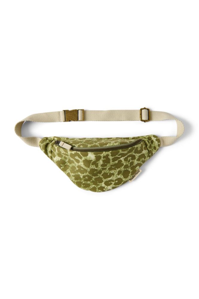 Studio Noos Cotton Mini FANNY pack ledvinka Green Leopard