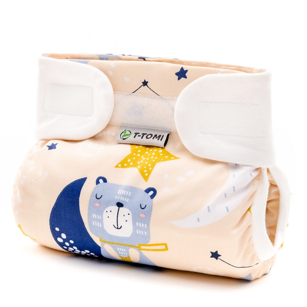 Levně T-Tomi Ortopedické abdukční kalhotky - suchý zip 2021 - night bears (5-9kg)