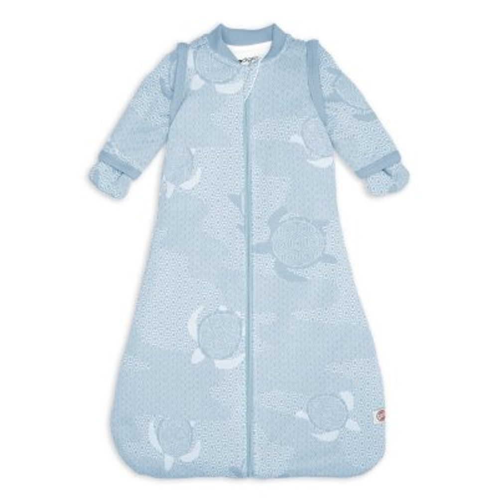 LODGER Spací pytel s rukávy Matcha Blue Fogg vel. 50/62