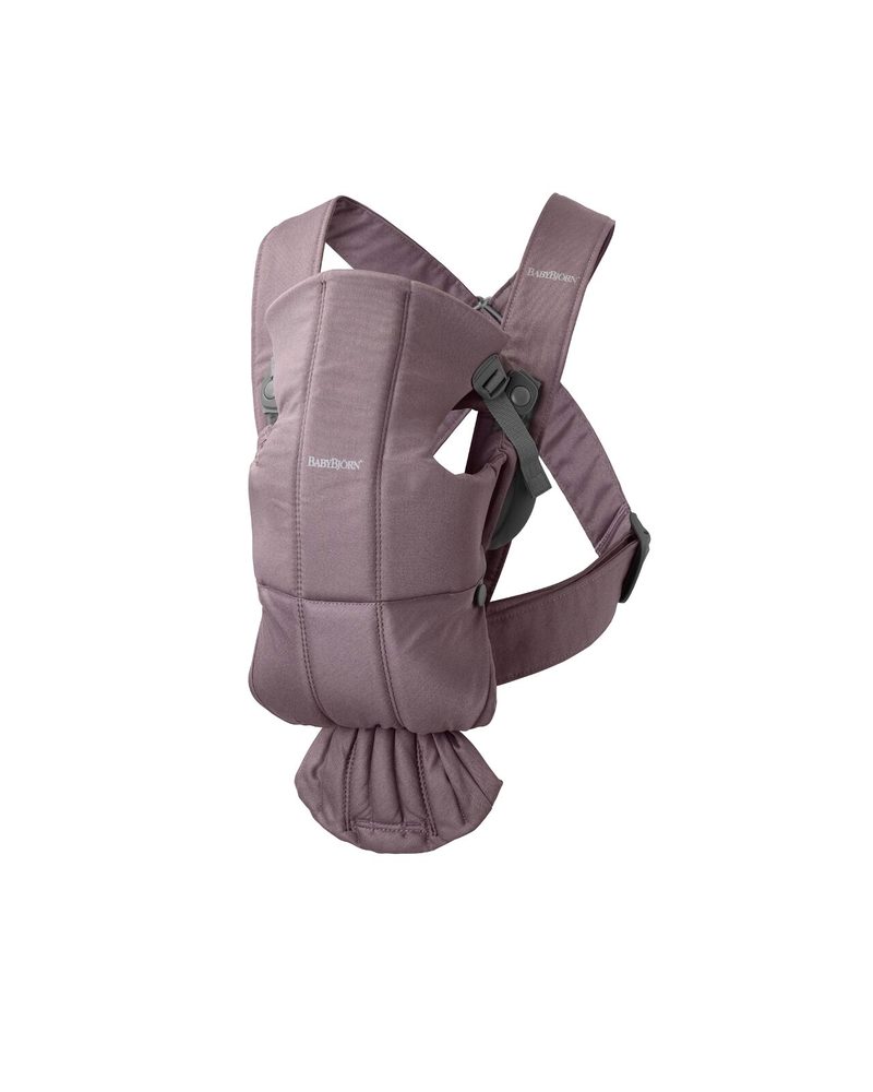 Babybjörn Nosítko MINI Dark purple cotton