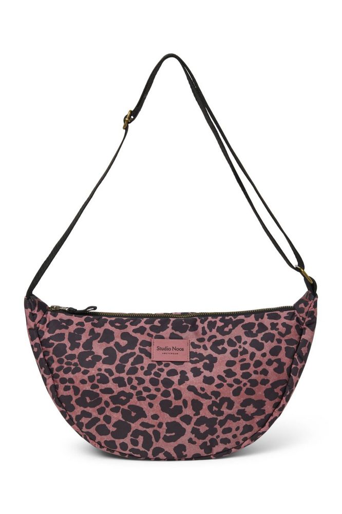 Studio Noos Puffy Adult FANNY kabelka Red Leopard