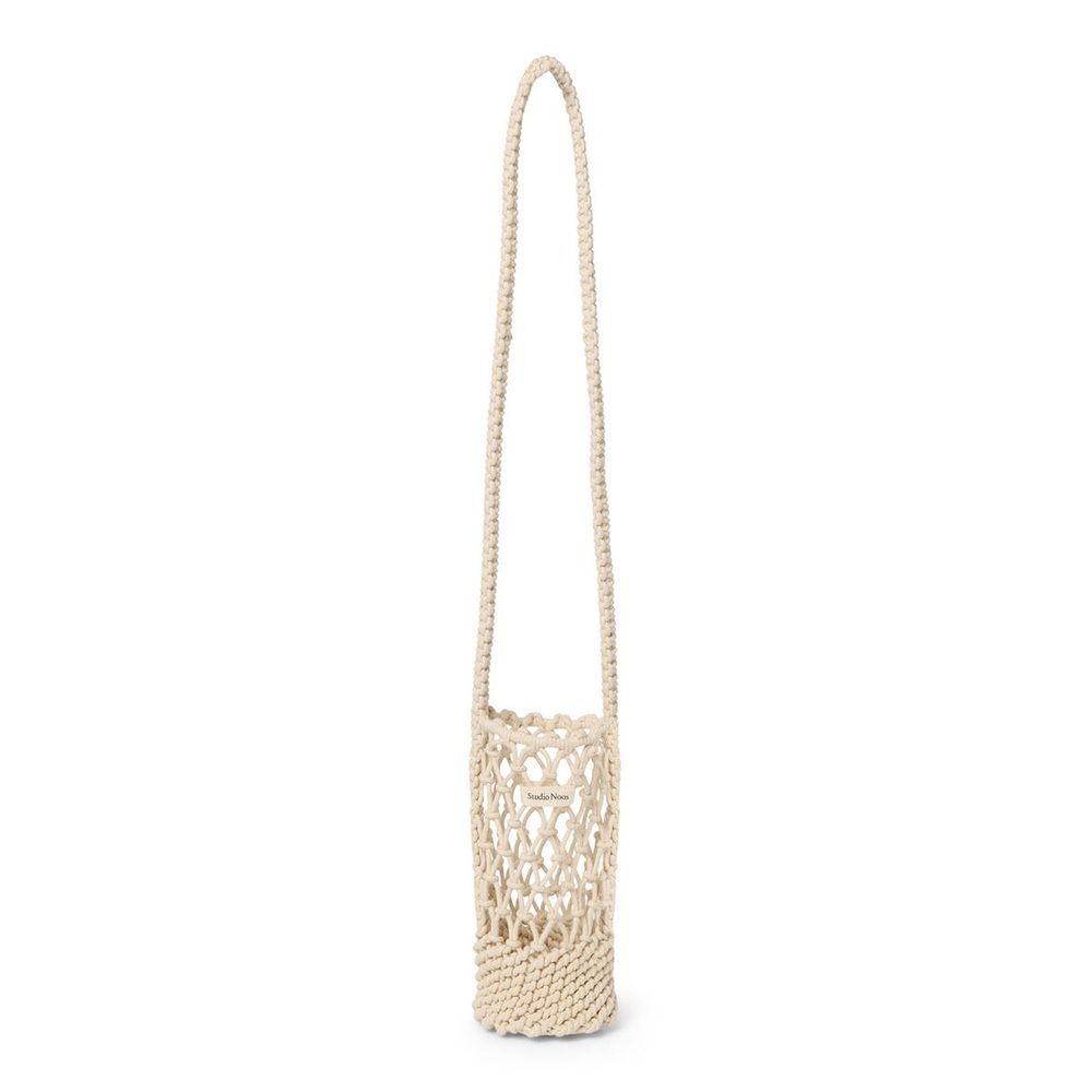 Studio Noos MACRAME BOTTLE BAG Natural