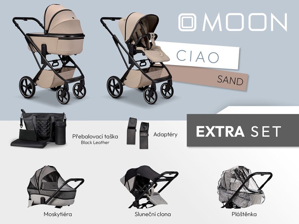 Moon CIAO EXTRA set - Sand