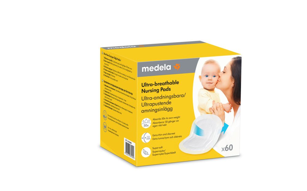 Levně Medela Prsní vložky ultra prodyšné - 60 ks