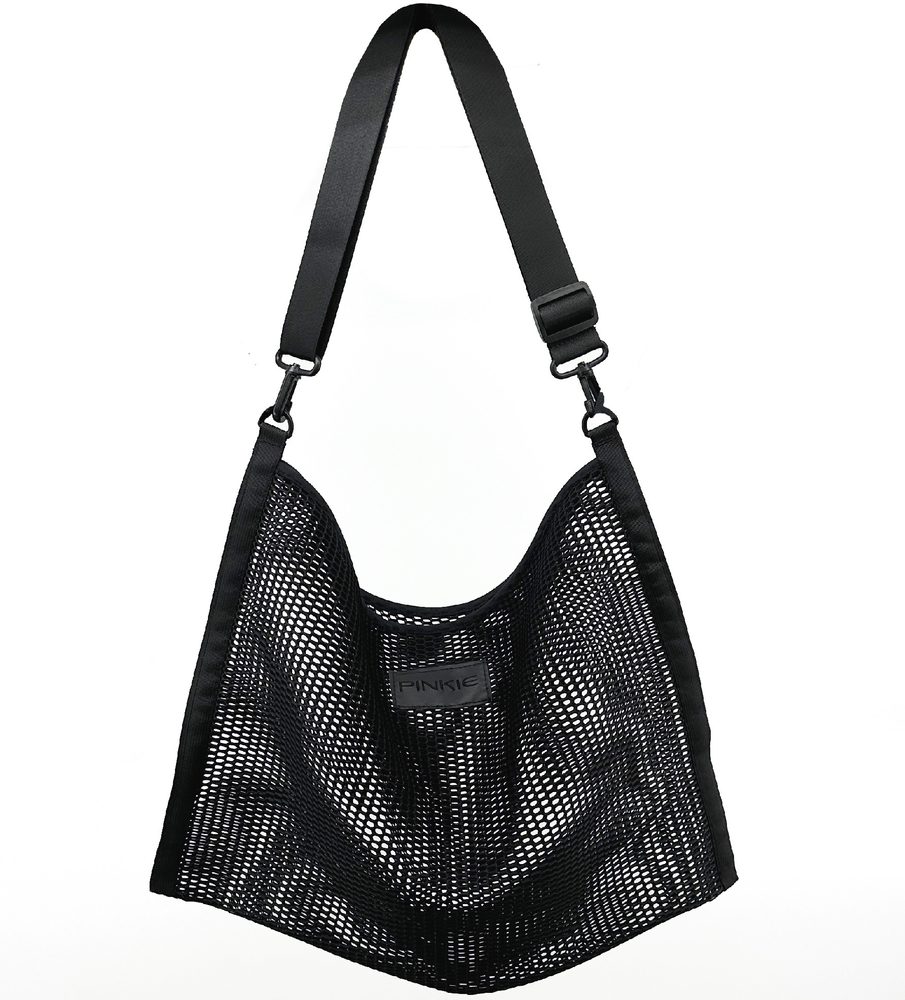 PINKIE taška Pinkie Mesh Tote Black