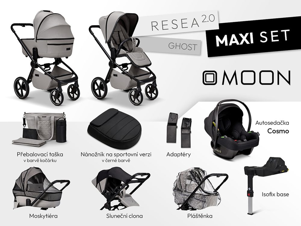 Moon Resea 2.0 Maxi set - GHOST
