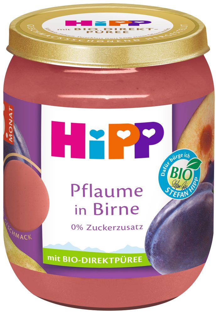 HiPP BIO Superovoce Hrušky a švestky 160 g - EXPIRACE 31.7.2026