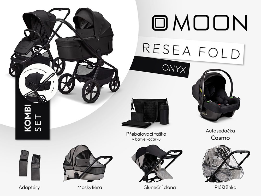 Moon ReSea FOLD kombi set - ONYX