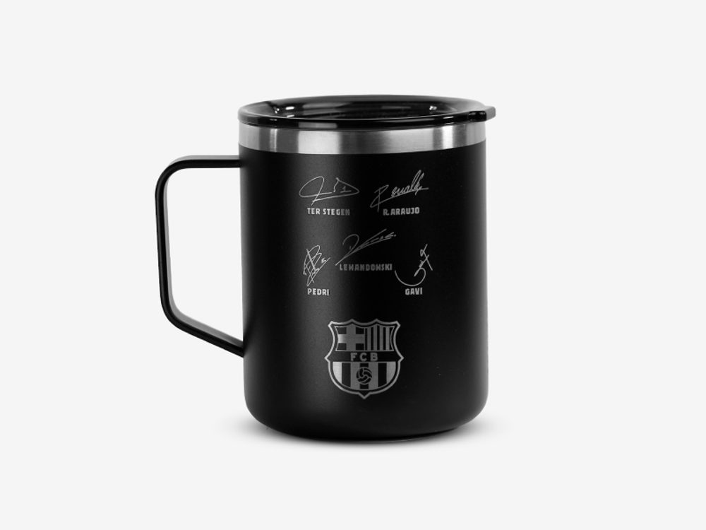 Runbott Termohrnek 400 ml FC Barcelona Black