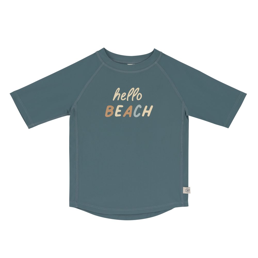 Lässig Splash Short Sleeve Rashguard hello beach blue