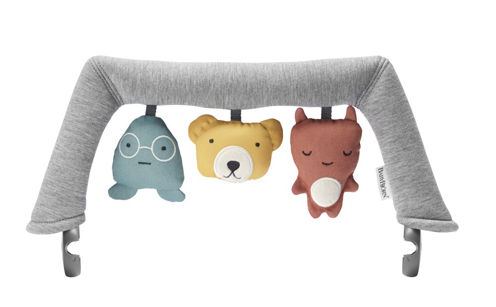 BABYBJÖRN Hračka na lehátko Soft Friends textilní zvířátka