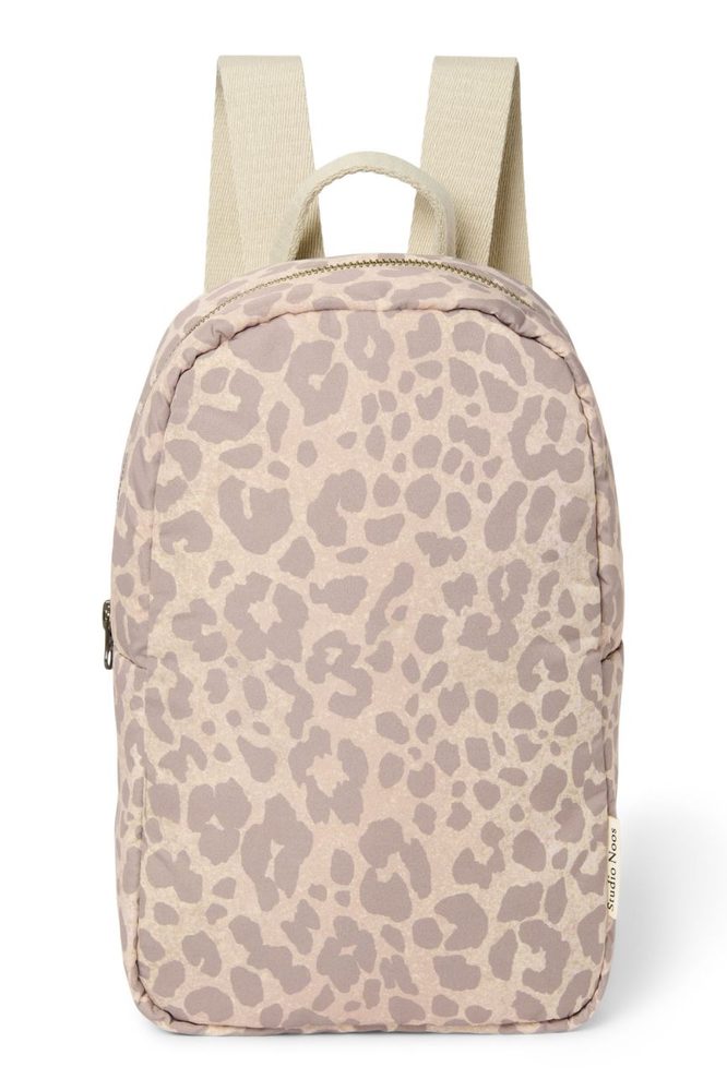 Studio Noos Puffy Mini BACKPACK Cream Leopard