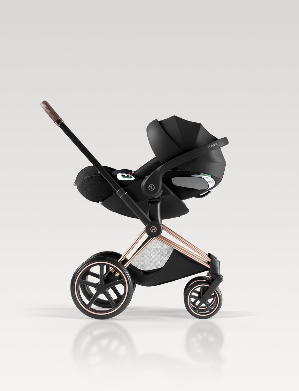 Cybex Priam Style jako cestovní systém s autosedačkou