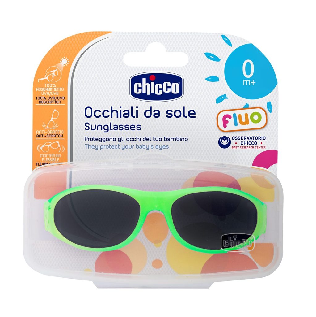 Chicco Brýle sluneční uni Fluo Green 0m+ - Chicco - Sluneční brýle -  Malvík.cz