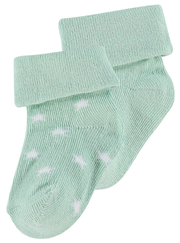 Noppies Socks (2 pairs) Levi Stars Grey Mint