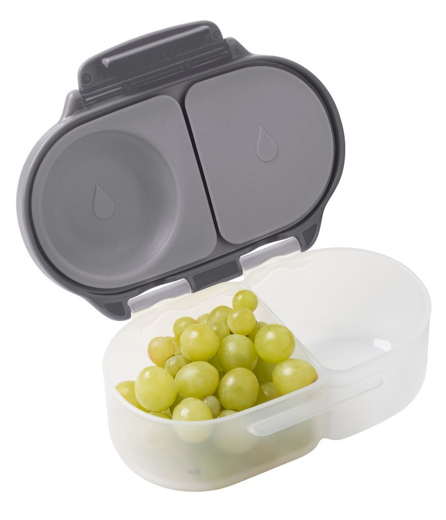 b.box Svačinový box malý graphite b.box Krabičky na svačinu