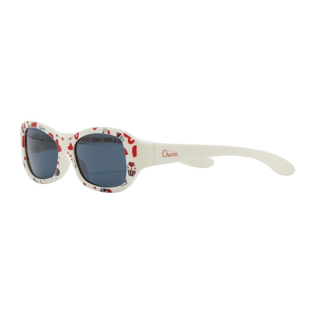 CHICCO Brýle sluneční dívka bílé 12m+ - Chicco - Sluneční brýle - Malvík.sk  - kočárky pro malé i větší