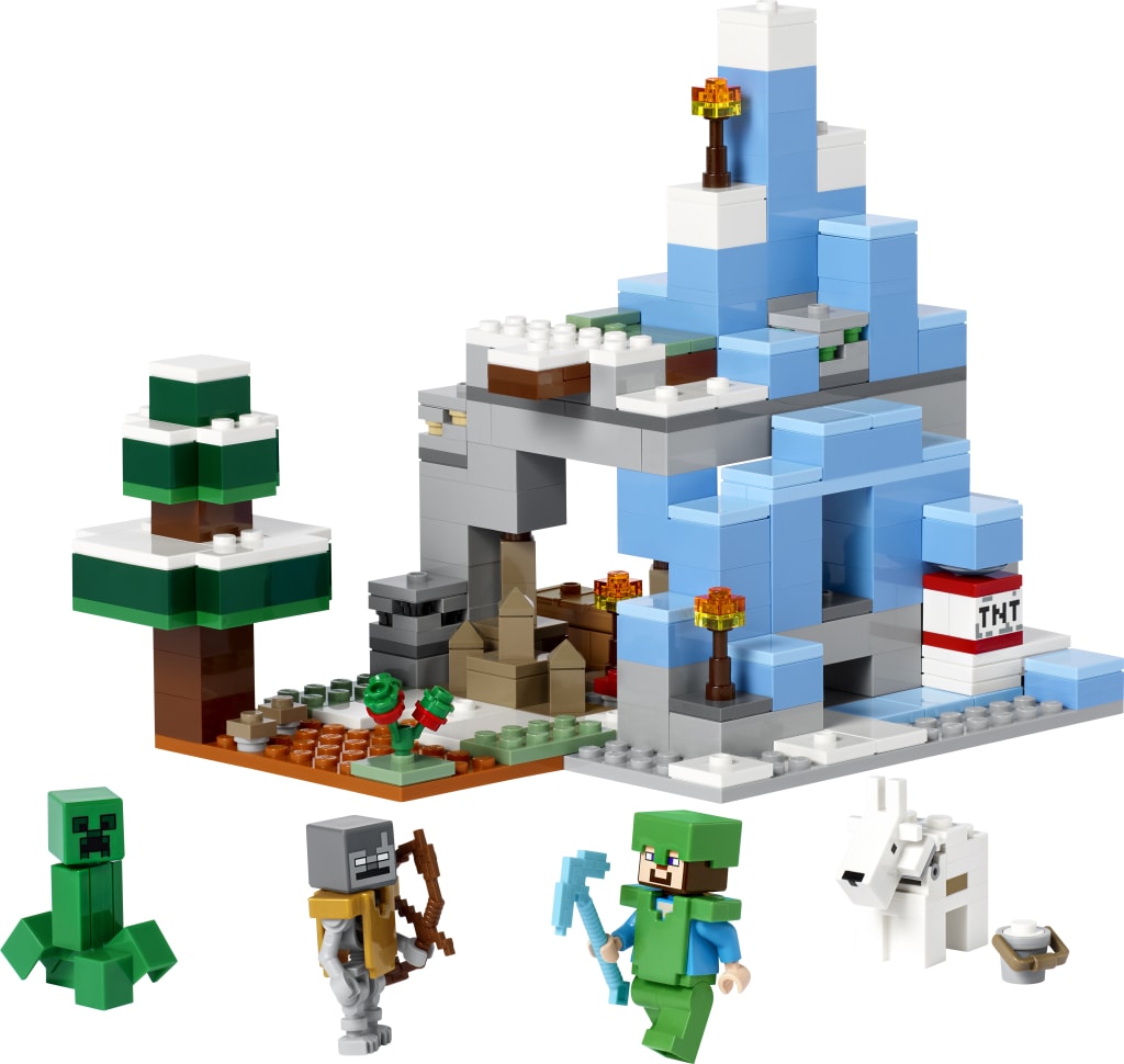 LEGO® Minecraft™ Ledové hory - LEGO® Minecraft™ - LEGO® Minecraft™ -  Malvík.cz