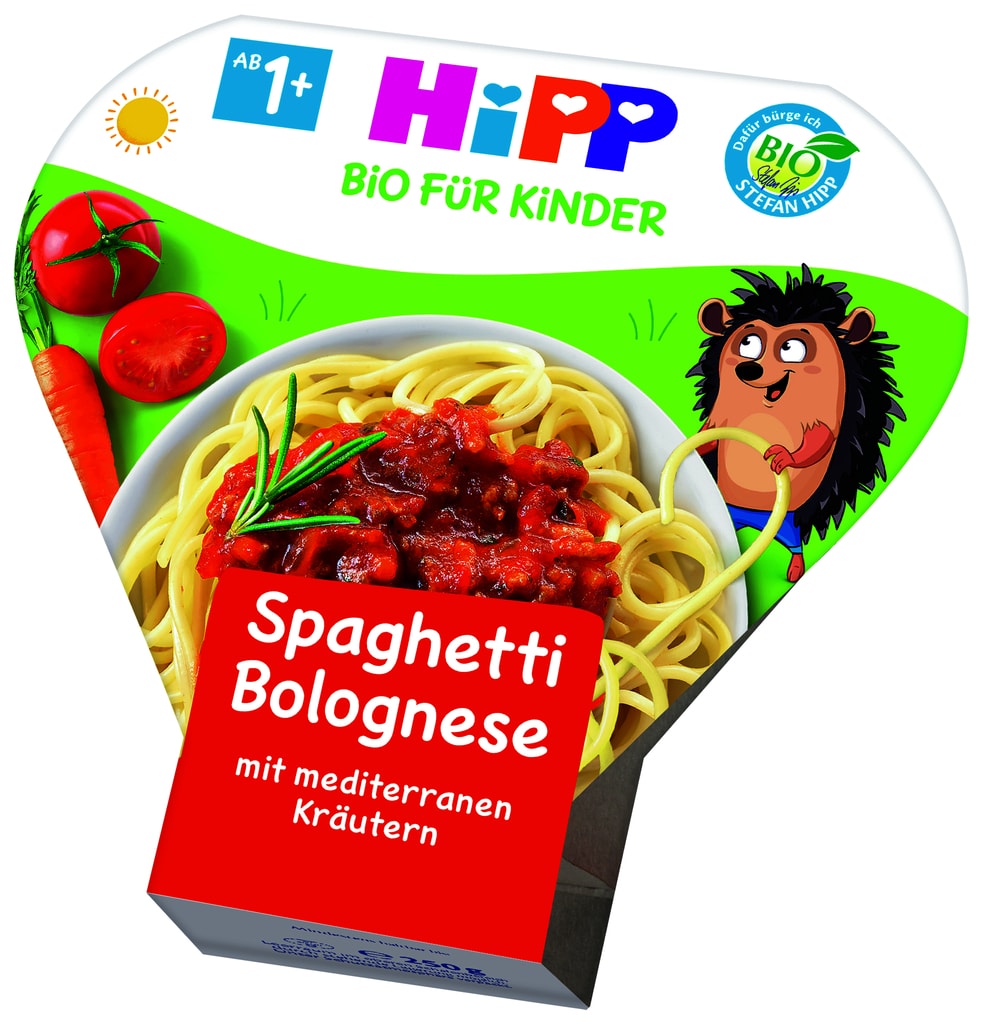 Hipp BIO Boloňské špagety miska - HiPP - Maso/zelenina - Malvík.cz