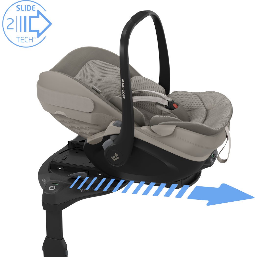 Maxi-Cosi Pebble Slide Pro - Technologie SlideTech 2