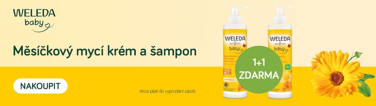 Weleda Měsíčkový krém 1+1 zdarma