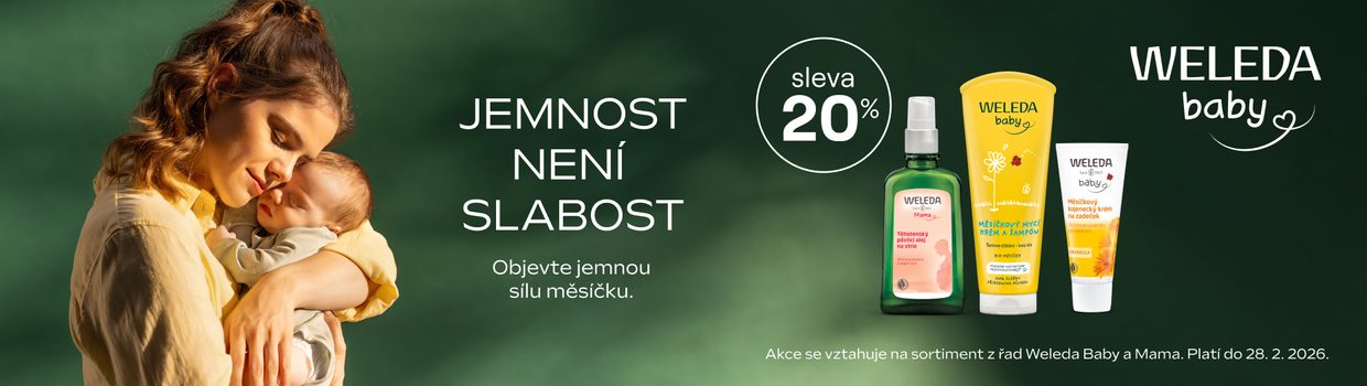 Weleda baby sleva 20%