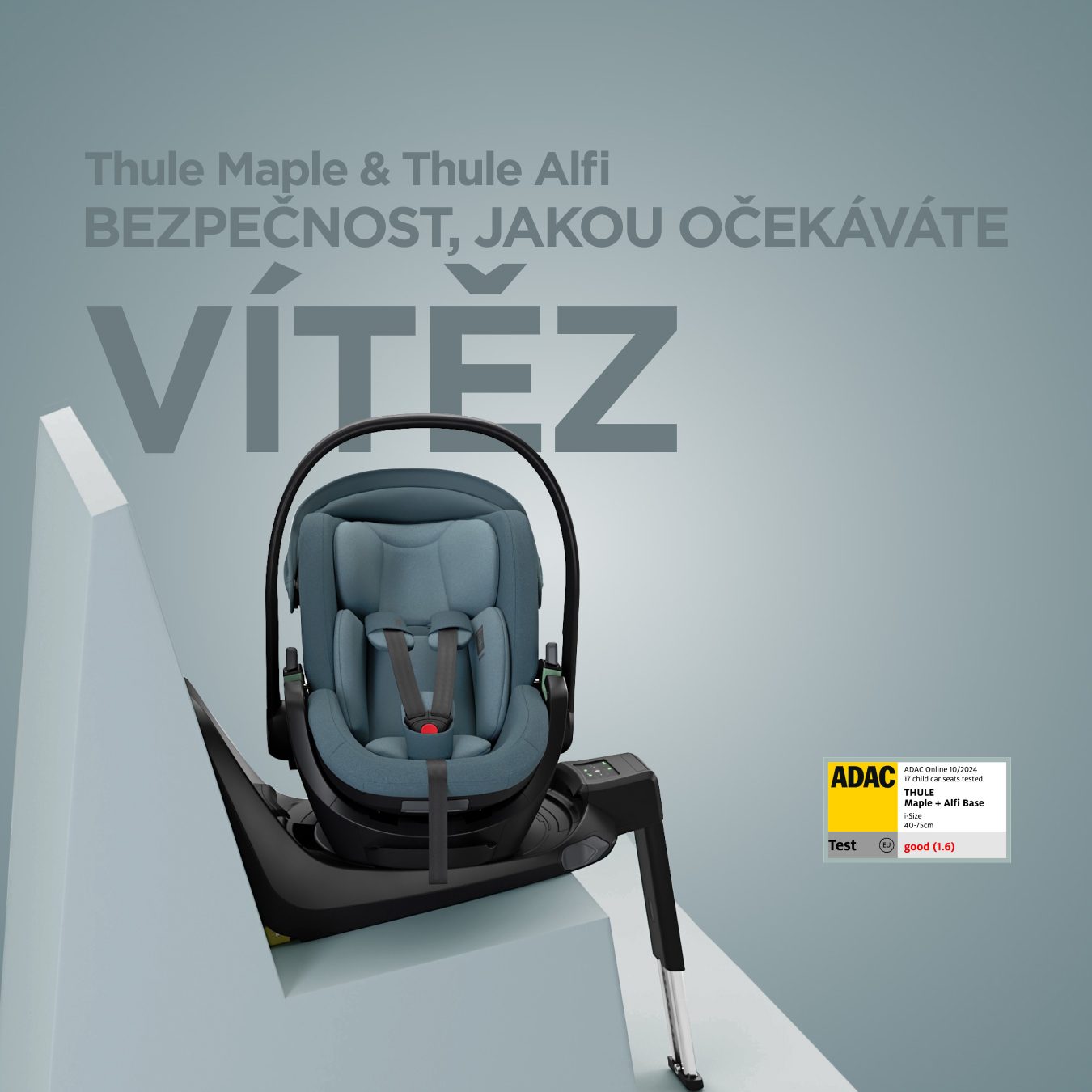 Thule Maple na základně Thule Alfi