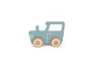 Little Dutch Dřevěný traktor modrý